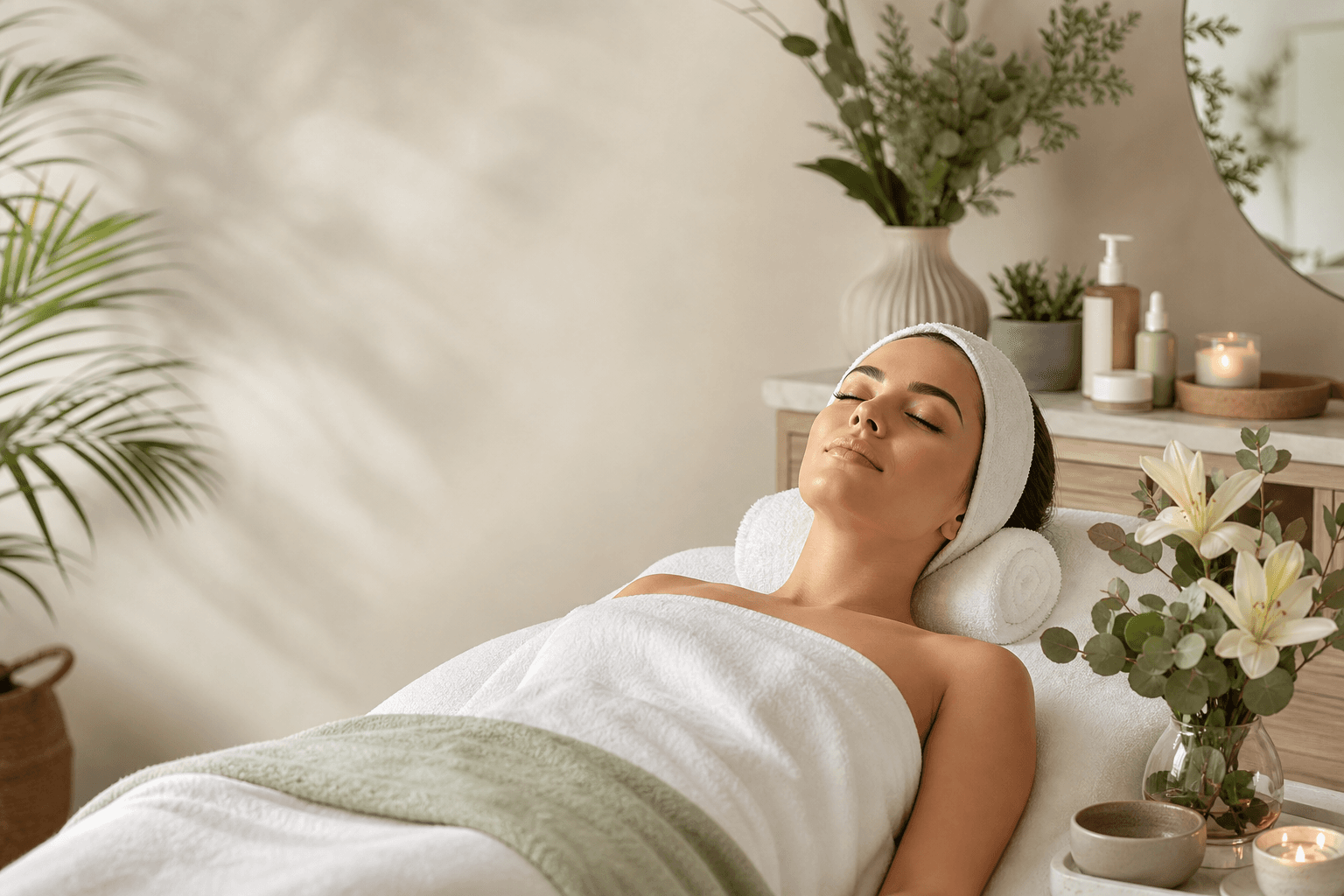 Salon and spa: Service visuals that make the offer obvious