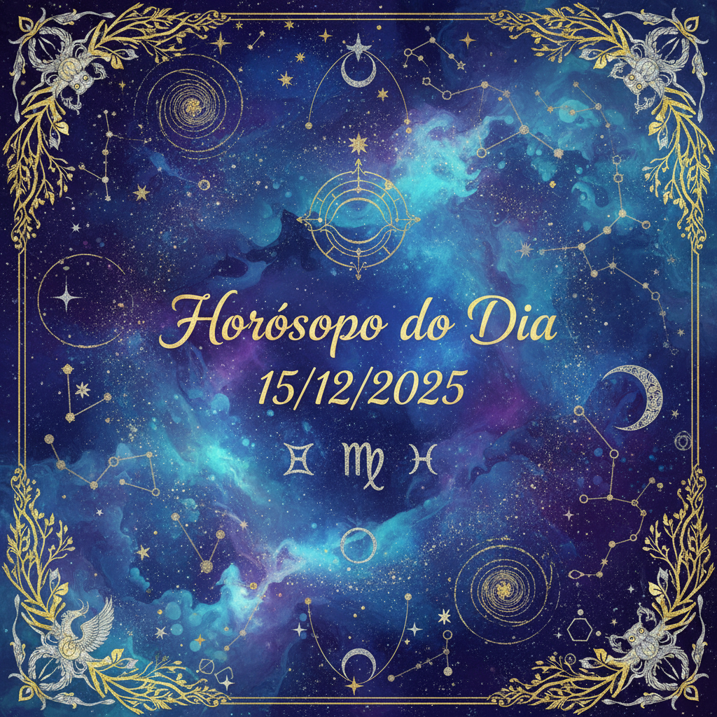 Sintonia Cósmica: Horóscopo Zen para o Dia 15/12/2025 – Desperte sua Essência! 2 Horóscopo do Dia 15/12/2025 - Estética Mística