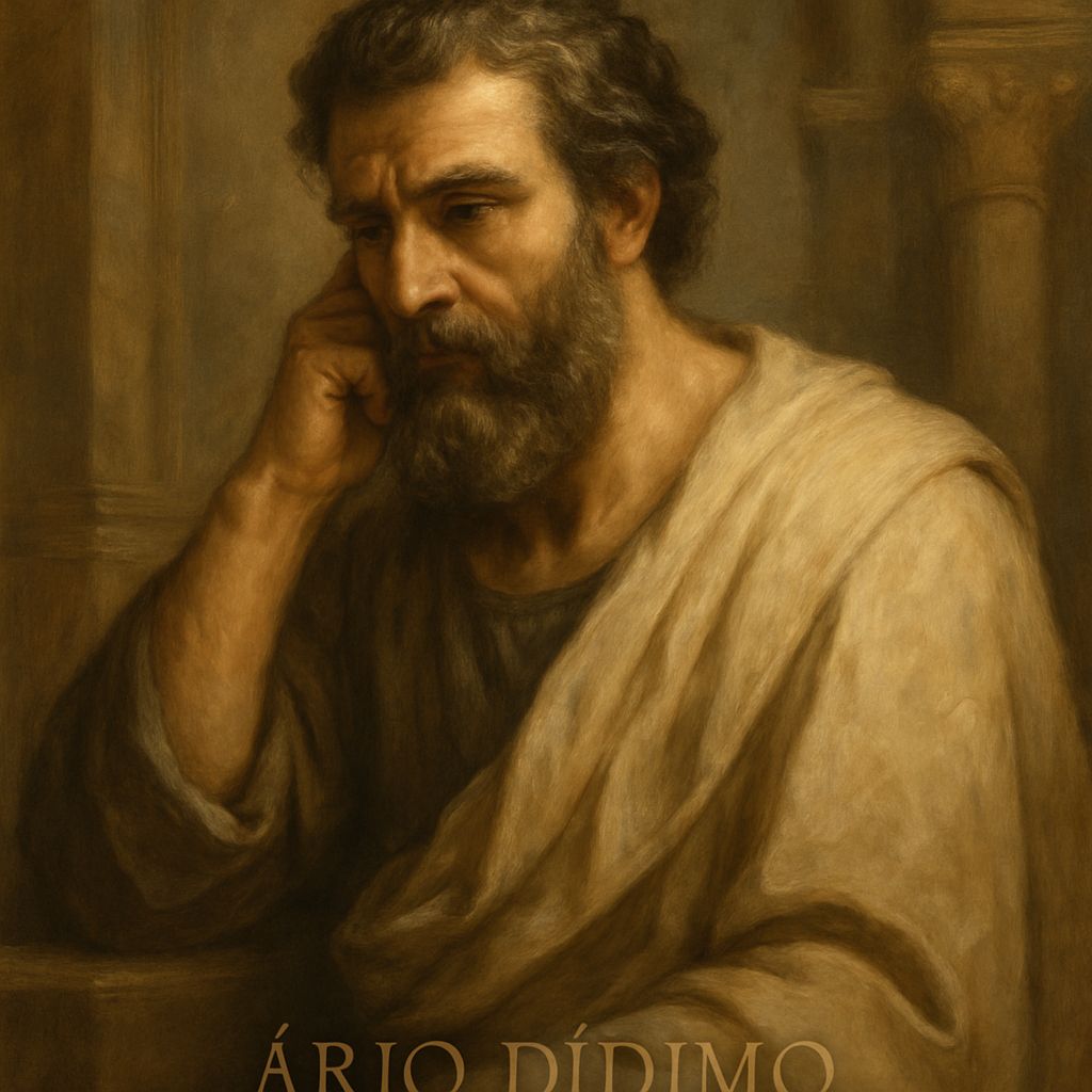 Frase estoica de Ário Dídimo: 