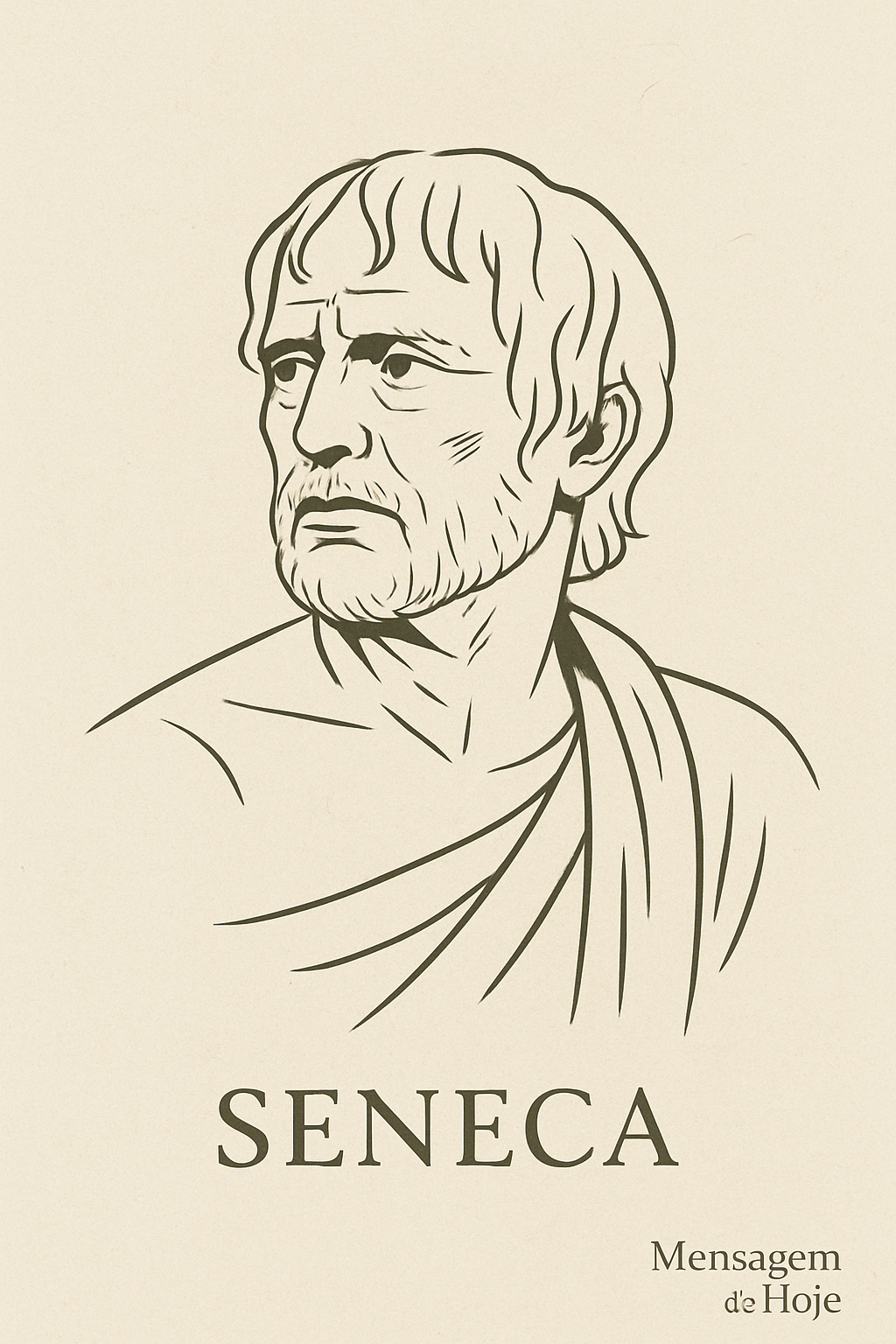 Frase estoica de Sêneca: “A verdadeira liberdade reside em não ser...” – Mensagem de Hoje