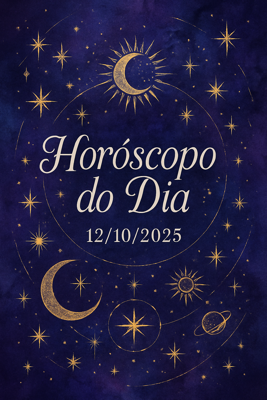Horóscopo do Dia 12/10/2025