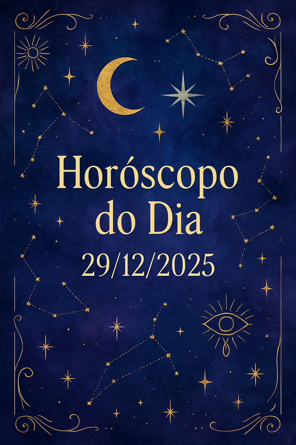 Horóscopo do Dia 29/12/2025