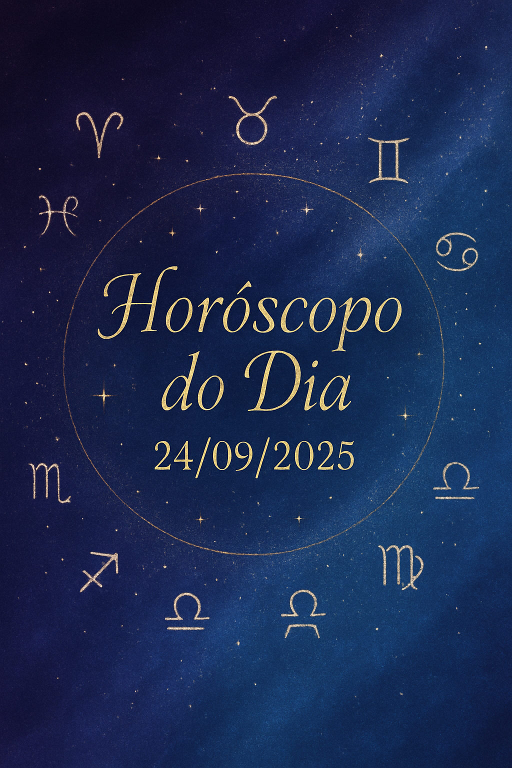 Horóscopo do Dia 24/09/2025 - Estética Mística