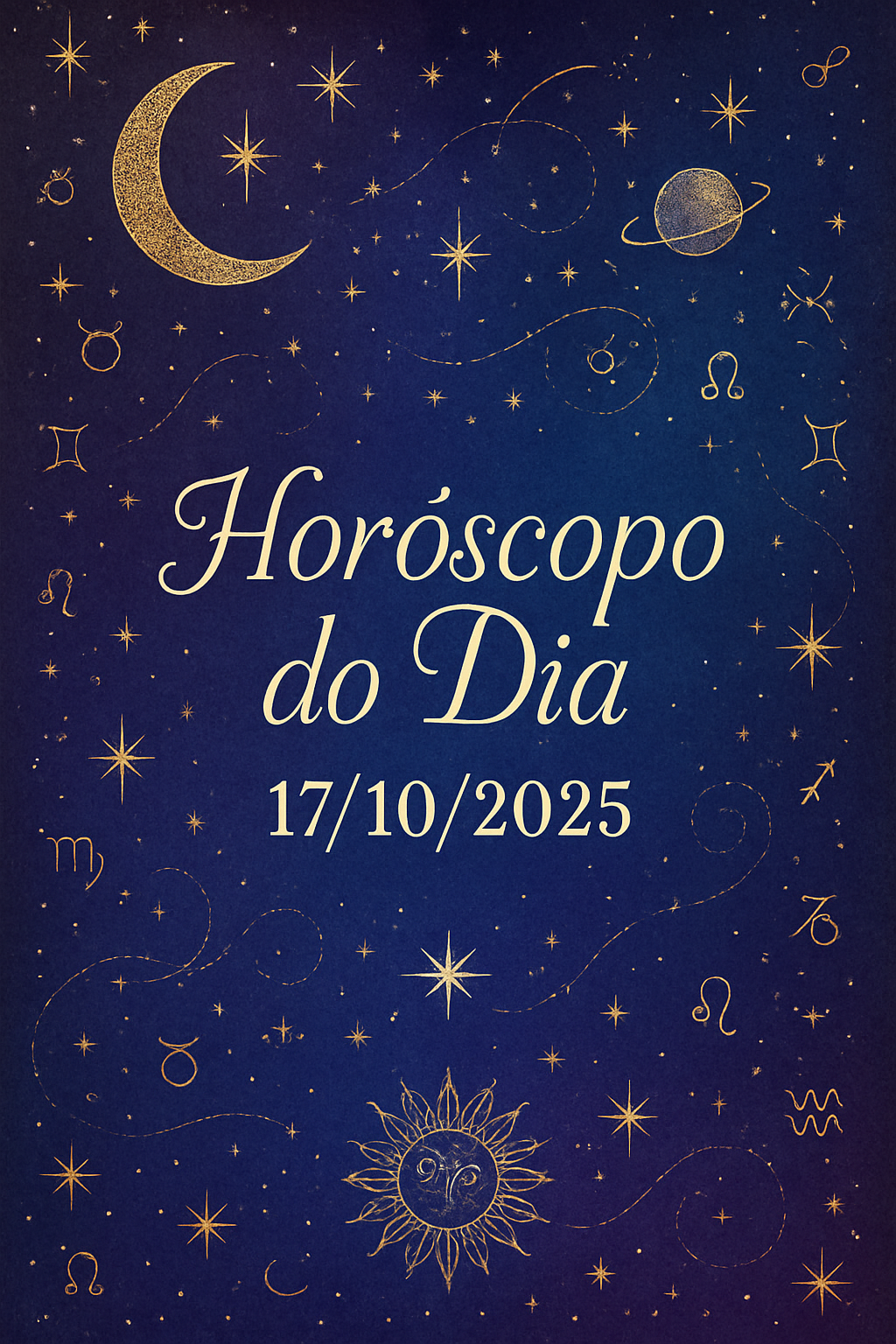 Horóscopo do Dia 17/10/2025 - Estética Mística