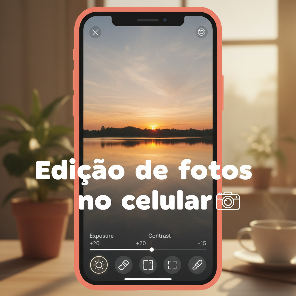 Edição de fotos no celular para iniciantes