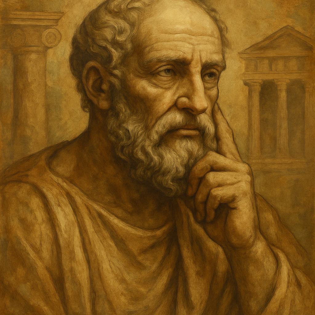 Frase estoica de Zenão de Cítio: 