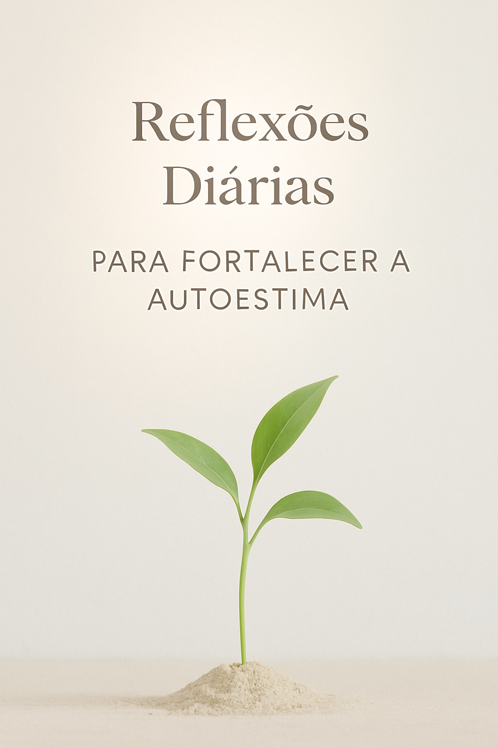 Pessoa em postura meditativa, refletindo em um ambiente tranquilo com luz suave, simbolizando a paz e o autoconhecimento alcançados através das reflexões diárias para fortalecer a autoestima.