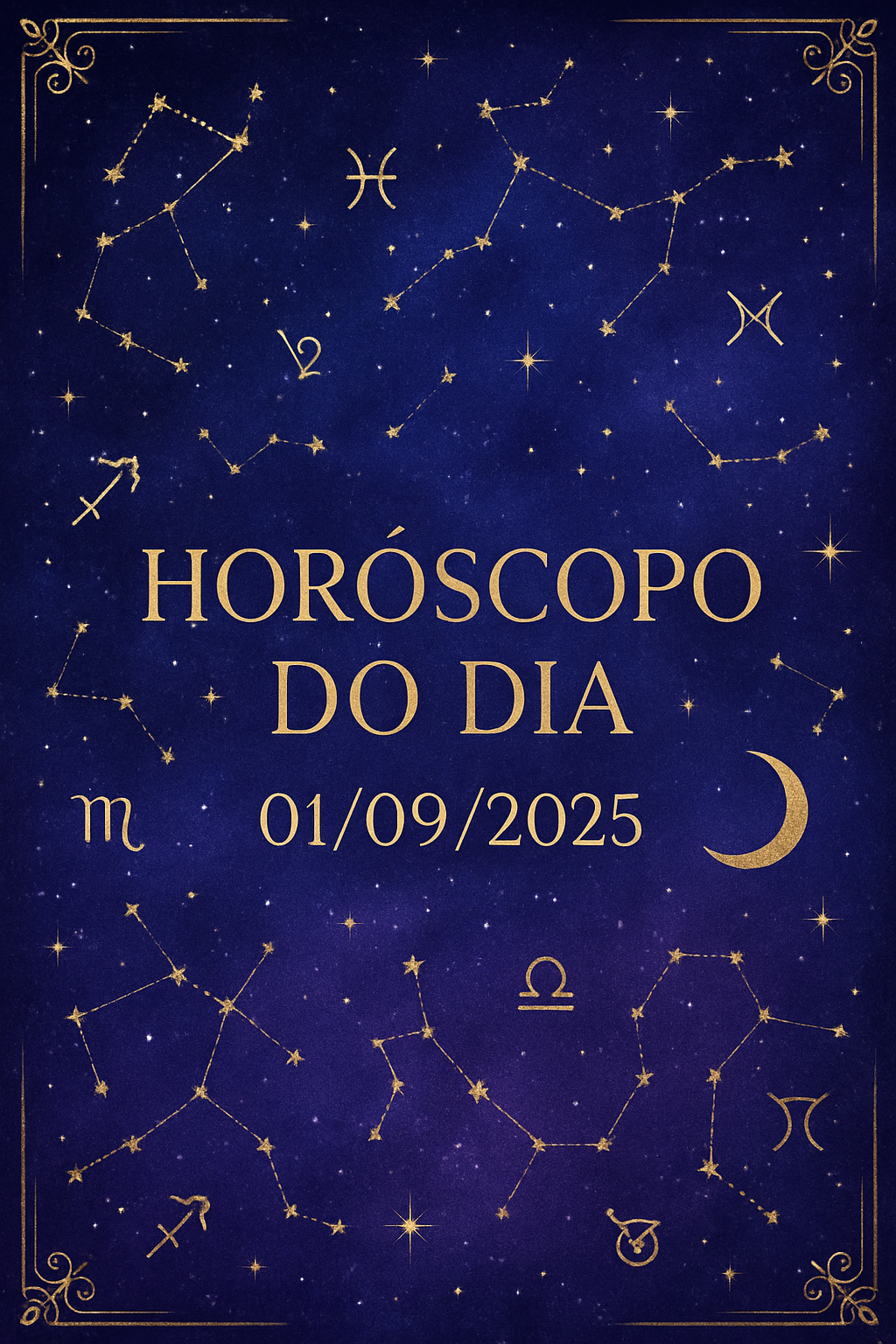 Horóscopo do Dia 01/09/2025 Místico