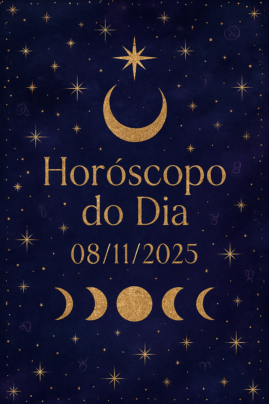 Harmonia Celestial: Horóscopo Zen para o Dia 08/11/2025 2 Horóscopo do Dia 08/11/2025 - Estética Mística