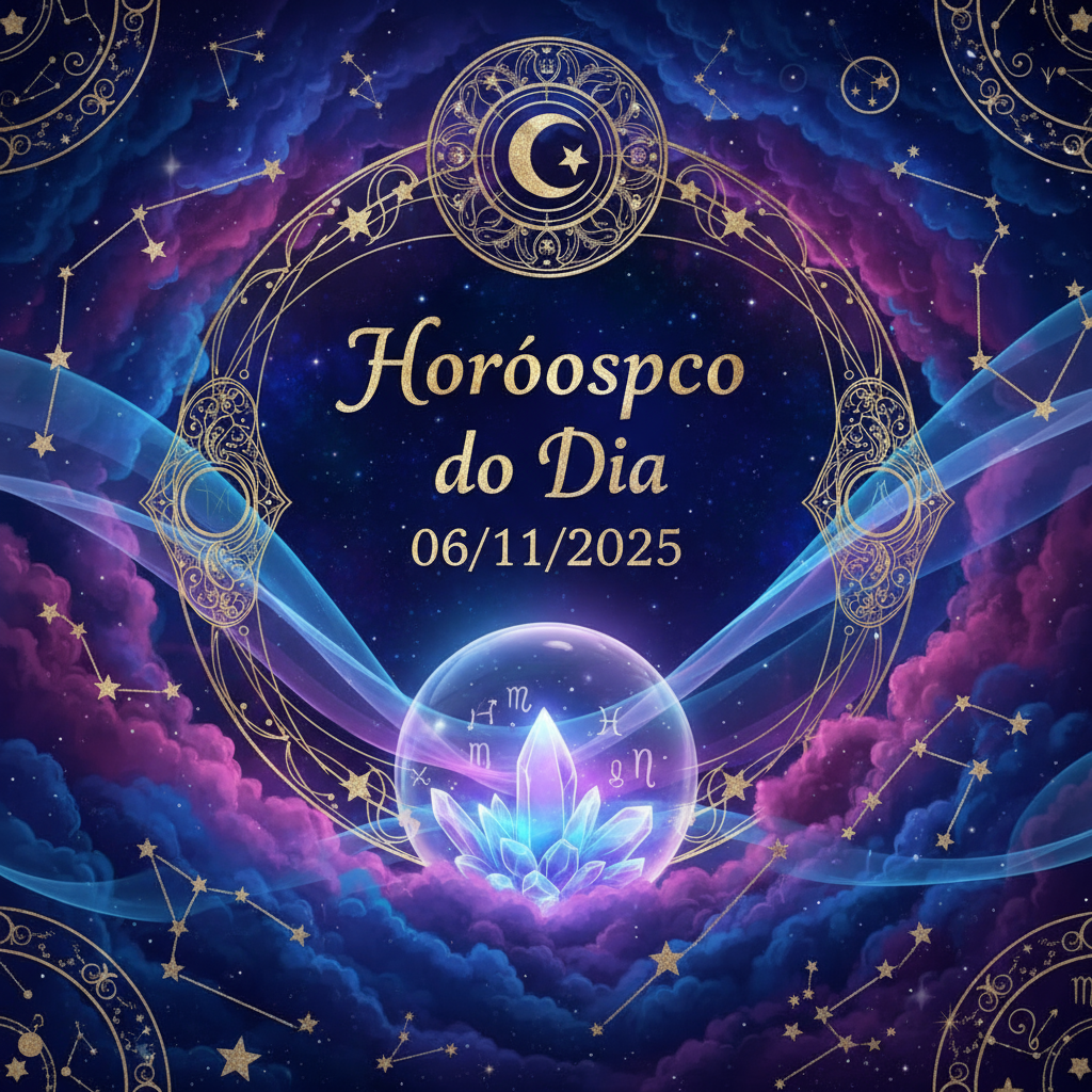 Horóscopo do Dia 06/11/2025 Horóscopo do Dia 06/11/2025 - Estética Mística