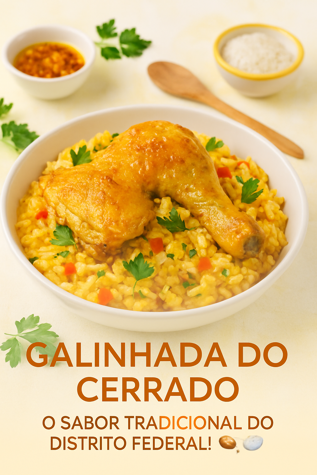 Galinhada do Cerrado: O Sabor Tradicional do Distrito Federal! 🍗🍚 - receita deliciosa de galinhada do