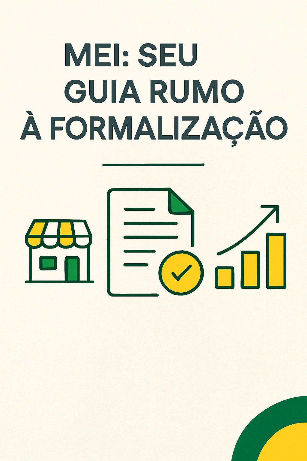 Pessoa sorrindo e digitando em um laptop, com um MEI e documentos formais ao lado, simbolizando a facilidade de formalizar um pequeno negócio.
