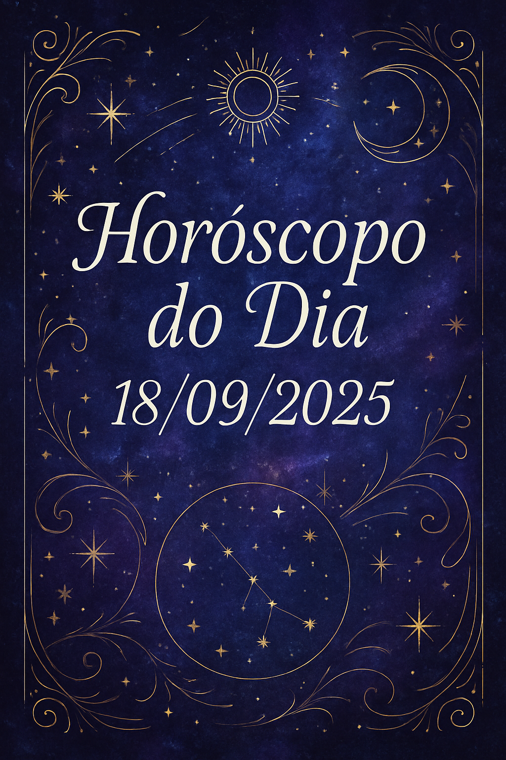 Horóscopo do Dia 18/09/2025 - Estética Mística