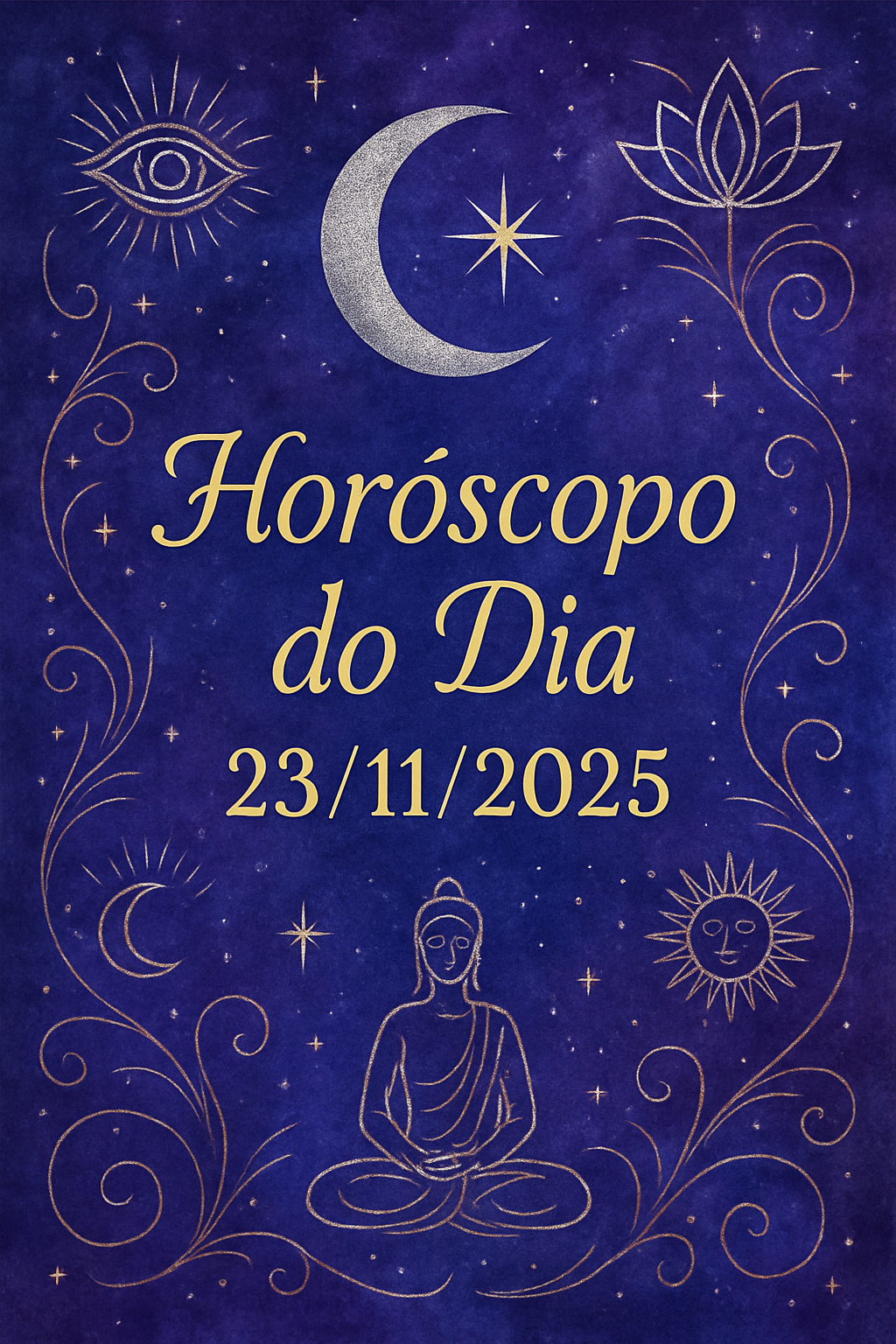 Horóscopo do Dia 23/11/2025 - Estética Mística