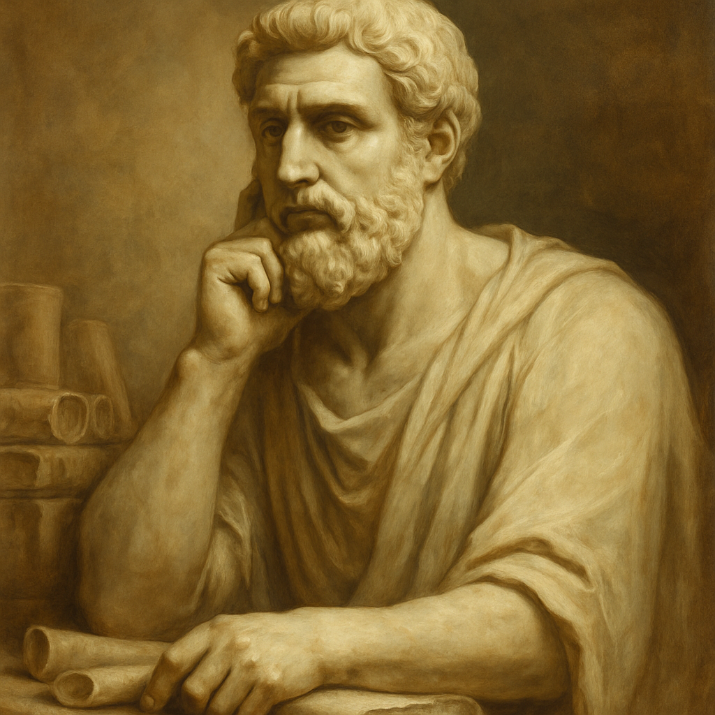 Frase estoica de Ário Dídimo: 