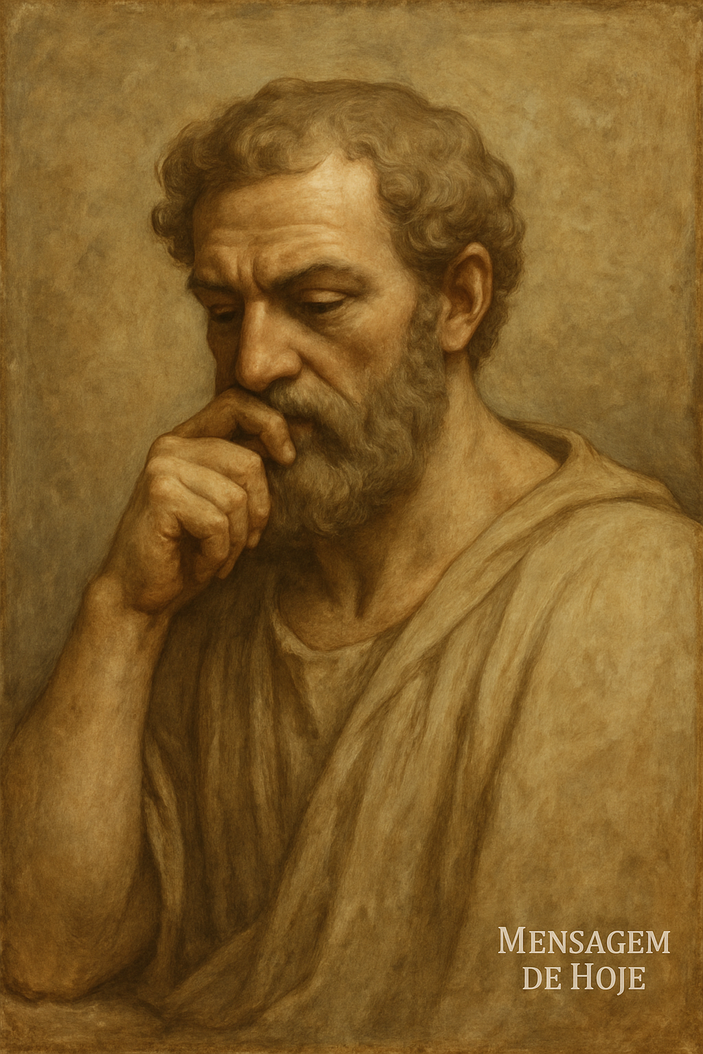 Frase estoica de Apolodoro de Selêucia: 