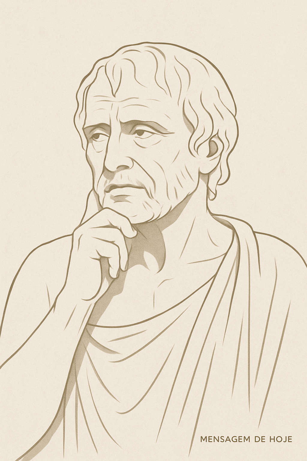 Frase estoica de Sêneca: “Não é o que nos acontece que nos aflige,...” – Mensagem de Hoje