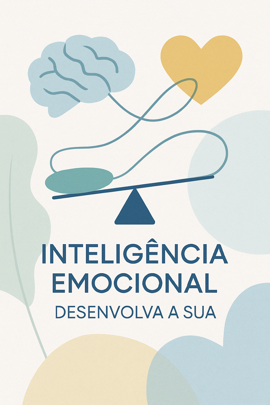 Passos para Desenvolver a Inteligência Emocional e Viver Melhor 2 Pessoa meditando em um ambiente tranquilo com cores suaves, simbolizando o autoconhecimento e a calma interior, essenciais para a inteligência emocional.