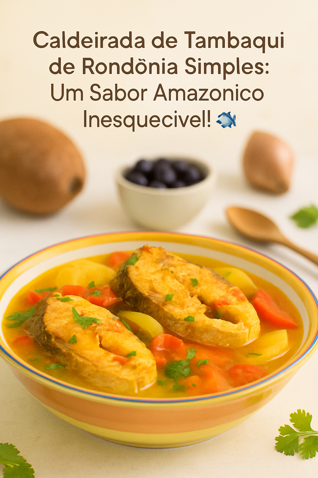 Caldeirada de Tambaqui de Rondônia Simples: Um Sabor Amazônico Inesquecível! 🐟 - receita deliciosa de caldeirada de