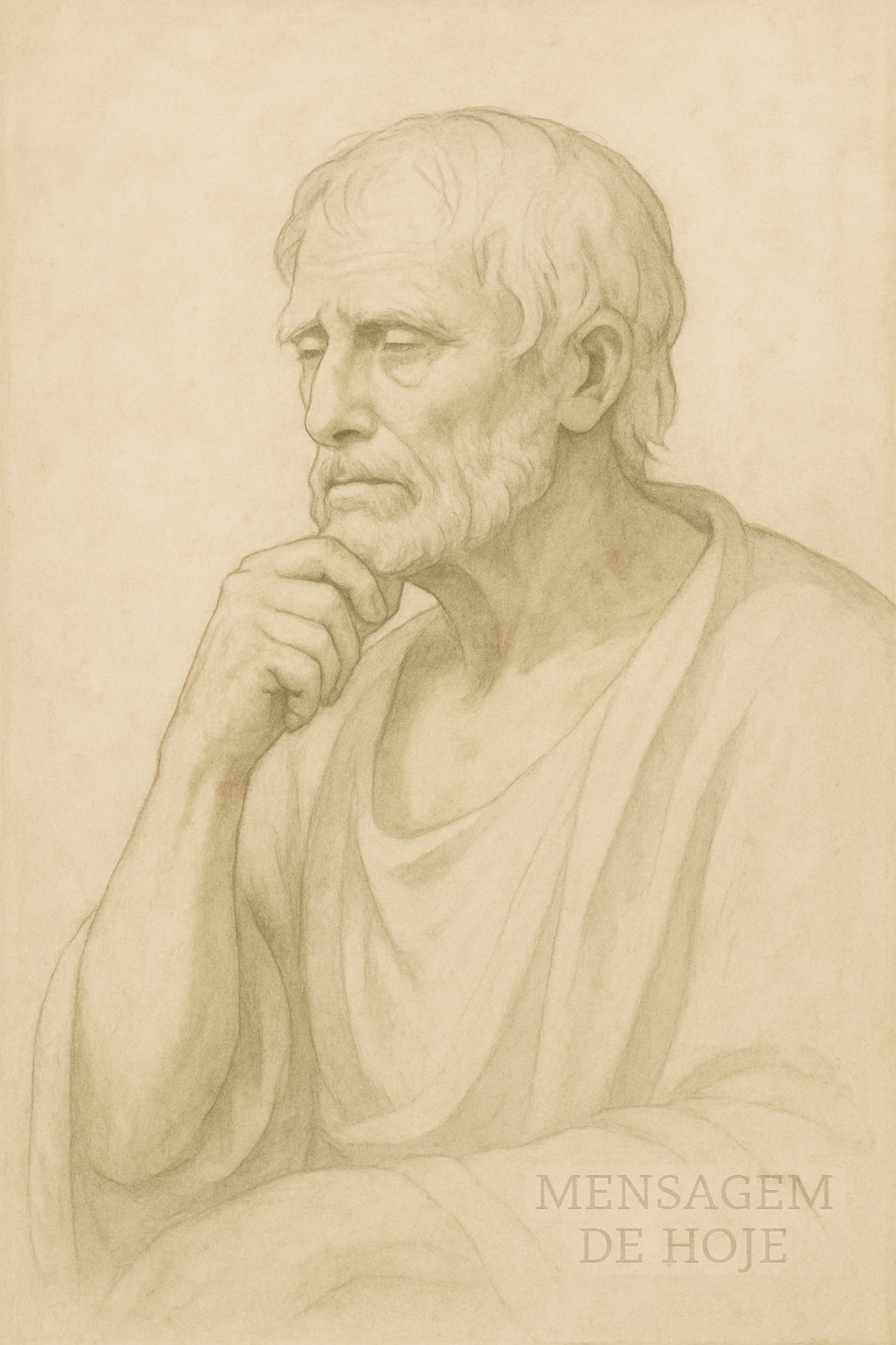 Sêneca: A Sabedoria Estóica para uma Vida Plena 1 Frase estoica de Sêneca: “A verdadeira liberdade consiste em domin...” – Mensagem de Hoje