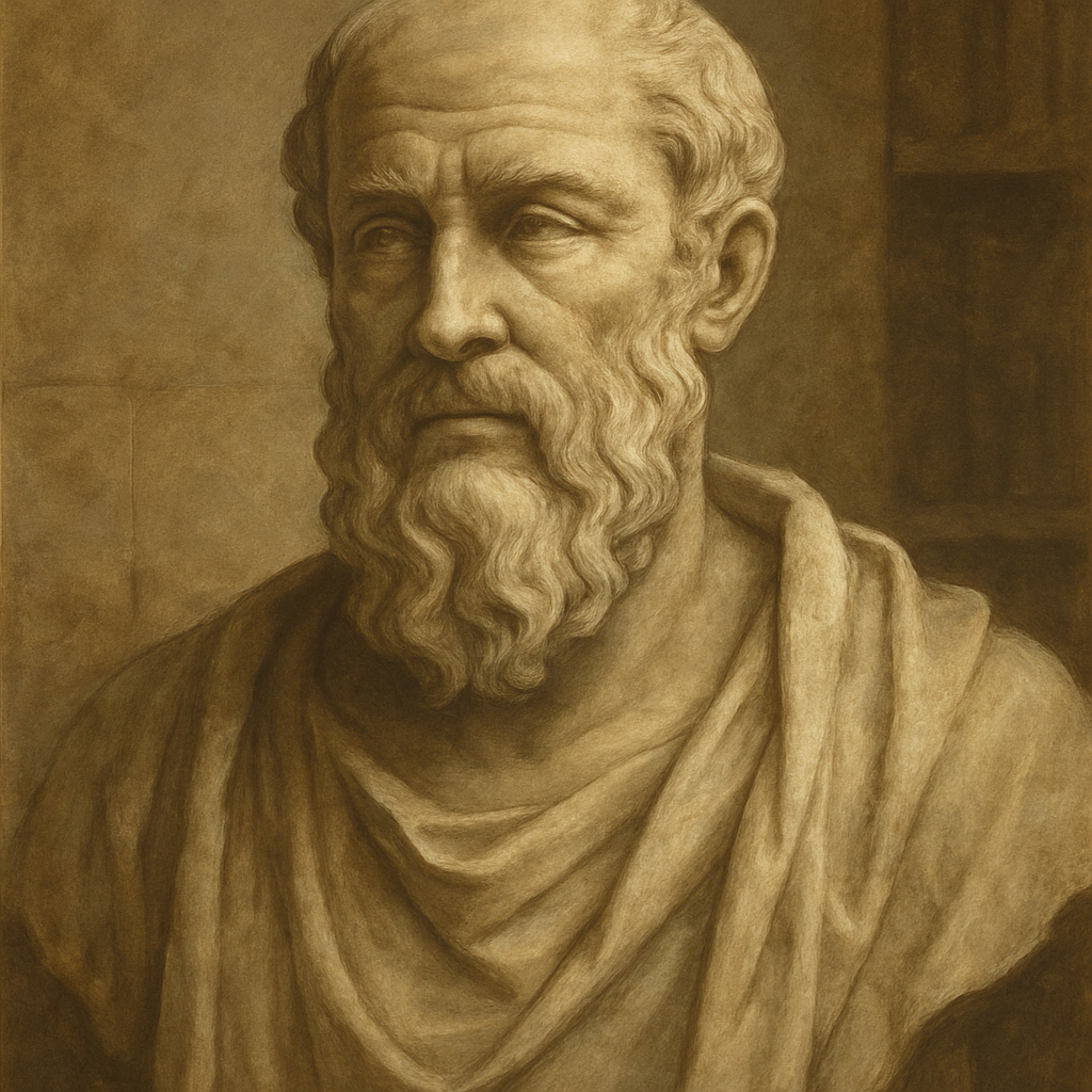 Frase estoica de Zenão de Cítio: 