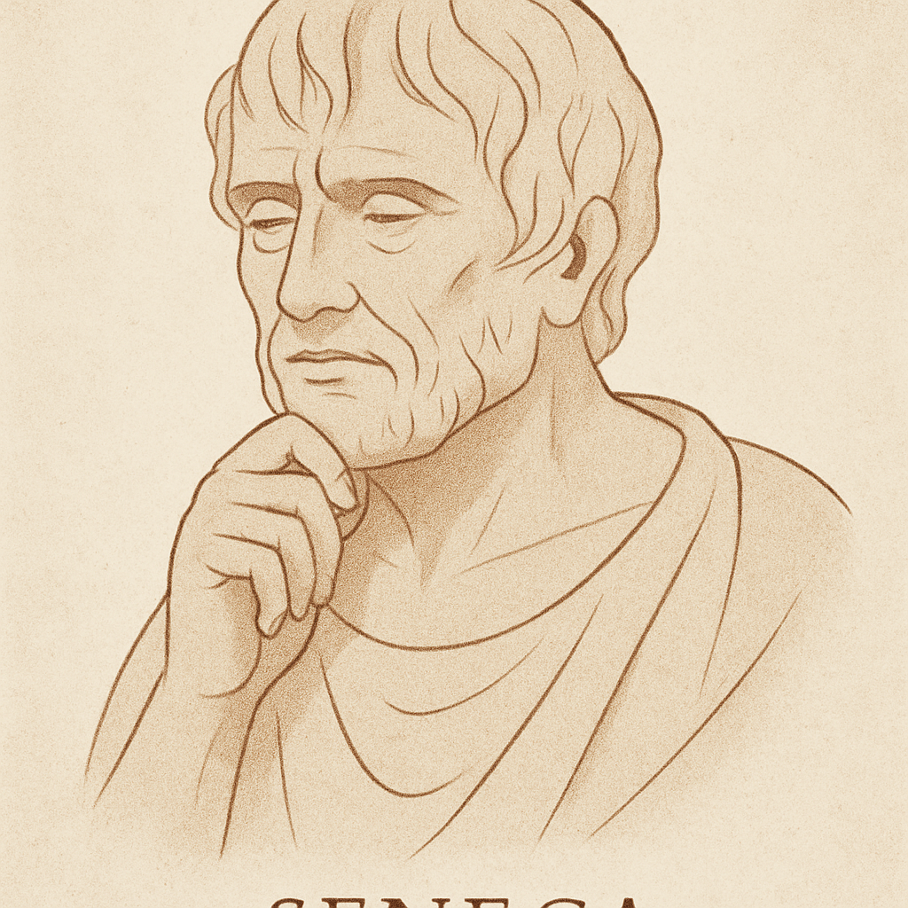 Frase estoica de Sêneca: “Não é nos lamentos que se encontra a paz...” – Mensagem de Hoje