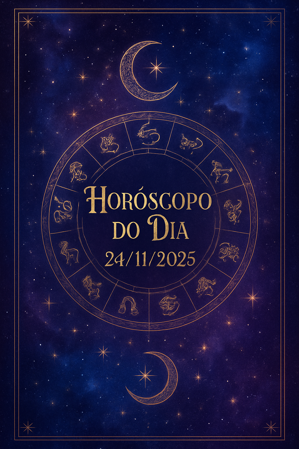 Horóscopo do Dia 24/11/2025
